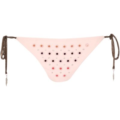 RI Resort light pink bikini bottoms